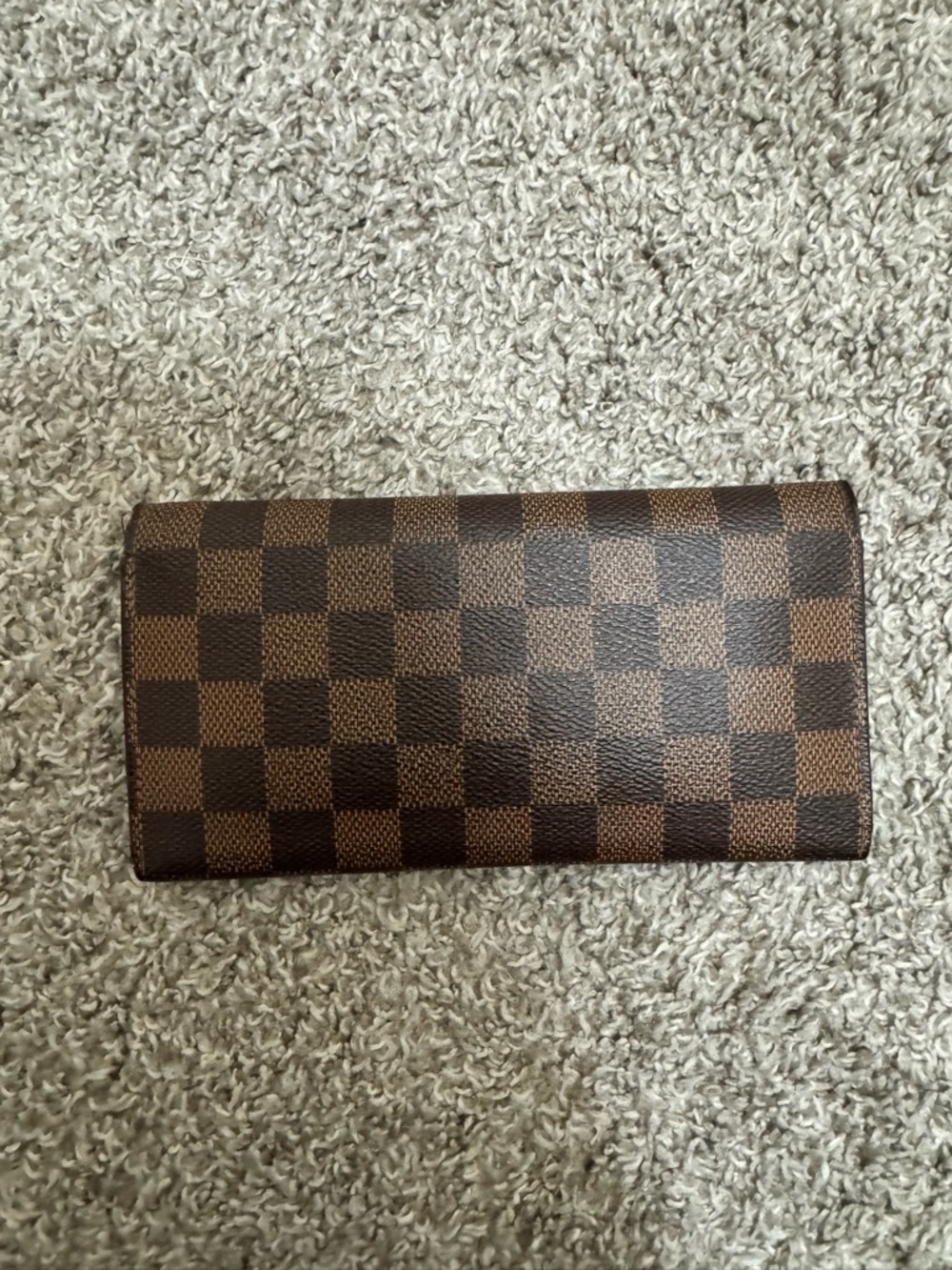 Authentic Louis Vuitton Emilie Wallet Damier Ebene - Picture 3 of 10
